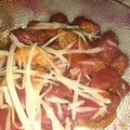El cooksnap de Alejandra Azar cuando hizo Ñoquis de Remolacha y Papas.