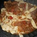 El cooksnap de Ayelen Ortubia cuando hizo Fideos caseros simples.