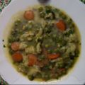 Borsbe Cooksnap-ja, amikor elkészítette a(z) Zöldborsóleves galuskával receptet.