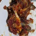 Cooksnap dari Weswi untuk resep Ikan Asin Kapas Balado