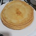 El cooksnap de Romina Gonzalez cuando hizo Masa básica panqueques.