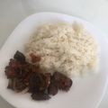 El cooksnap de Juan Delgado cuando hizo Hígado encebollado.