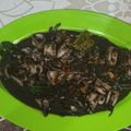 Cooksnap dari de mahda untuk resep Cumi-cumi tinta hitam bombay jeruk