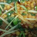 Misbah Anjum's cooksnap of when they made Chana daal fry😋.
