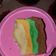 Cooksnap dari Rina amylee untuk resep Bolu kukus santan pelangi