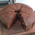 El cooksnap de Natalia Lorena Dolche cuando hizo Bizcochuelo de chocolate Matero con nuez y chips.