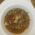 Fatima muh'd bello's cooksnap of when they made Farfesun kifi karfasa.