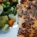 El cooksnap de Camilo Restrepo cuando hizo Salmón al horno con salsa de mostaza y miel.
