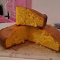 El cooksnap de Tatiana de Abreu cuando hizo Torta de Polenta (Harina de Maíz).