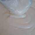 El cooksnap de Andrea cuando hizo Salsa blanca y bechamel.