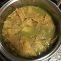 El cooksnap de Gerardo Labra Garcia cuando hizo Salsa Verde para Chilaquiles o Enchiladas.