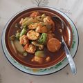 Cooksnap dari Anna Setiawati untuk resep Brokoli Tofu Udang