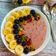 Sudha Agrawal का कुकस्नैप जब उन्होंने चीकू बनाना स्मूदी बाउल (Chikoo Banana Smoothie Bowl ki recipe in hindi) बनाया था।