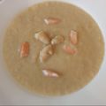 El cooksnap de Antonia García Fernández cuando hizo Crema de espárragos con gambas.