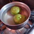 El cooksnap de gilda vallejo cuando hizo Zapallitos rellenos con huevo.