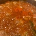 El cooksnap de Natalia Gaona Gómez cuando hizo Albóndigas.
