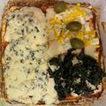El cooksnap de Eugenia cuando hizo Pizza keto con base de pollo.