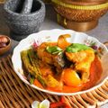 Cooksnap Jeehan Kitchen semasa beliau membuat Asam pedas ikan pari marvellous.