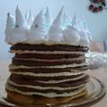 El cooksnap de Estela Massiolo cuando hizo Masa de Rogel o Mini Rogel.