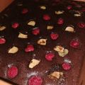 Kapolcsi-Vass Katinka Cooksnap-ja, amikor elkészítette a(z) Csokis-málnás Brownie receptet.