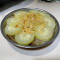 Ava Suen 的 蒜香瑤柱粉絲蒸翠玉瓜 cooksnap