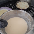 El cooksnap de Ivana cuando hizo Masa para canelones.