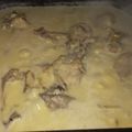 El cooksnap de Romi Lore Keller cuando hizo Pollo con salsa de champiñones.