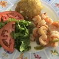 El cooksnap de Yaitza Clemente cuando hizo Mofongo (Majado de Plátano con Chicharrón).