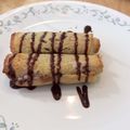 Antonio Restrepo's cooksnap of when they made French Toast Roll Ups.