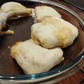 El cooksnap de Daiana Beatríz cuando hizo Pan relleno de queso cebolla.