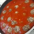El cooksnap de Maria Ines Molina cuando hizo Albóndigas De Lentejas Con Salsa.