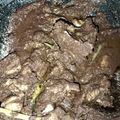 Cooksnap dari Nadia Oktaviani untuk resep Saksang B2 pake darah