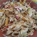 Cooksnap από Anna Merou στη συνταγή Δροσερή μακαρονοσαλάτα με τρυφερά κομμάτια κοτόπουλου!!!