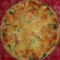 El cooksnap de landaran cuando hizo Quiche de brócoli y calabacín.