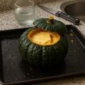 El cooksnap de Abril Meldini Kramer cuando hizo Calabaza rellena.