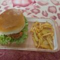 Saira Abdullah's cooksnap of when they made Zinger burger.