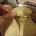 El cooksnap de Lorena Silveira Simois cuando hizo Pan de pita muy fácil.