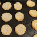 El cooksnap de Sandra Basso cuando hizo Galletitas de queso súper fácil.
