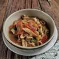 Cooksnap Nur Nadiah semasa beliau membuat Perut Lembu Air Asam.