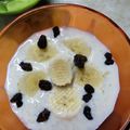 El cooksnap de Alexandra cuando hizo Avena con leche.