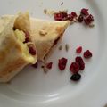 El cooksnap de Dilma More 🇨🇴 cuando hizo ROLLO relleno de Arándanos🍒 y Aceitunas...!.