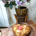 کوک اسنپ glabatoon بعد از امتحان کردن کیک هلو برگردان کاراملی (Upside down peach cake).