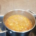 El cooksnap de Manolo Guerrero cuando hizo Lentejas estofadas.