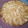 El cooksnap de marta cuando hizo Tarta de manzana.