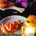 Cooksnap dari Tatik Sugiati untuk resep Corn dog Sosis Mozarella
