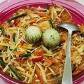 Cooksnap dari Mint Mint Kitchen untuk resep Salad pepaya muda (som tum)