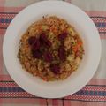El cooksnap de Maria del Carmen Devoto cuando hizo Ensalada de quinoa.