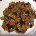 El cooksnap de Sara Lopez cuando hizo Berenjenas sofritas con tomate y queso.
