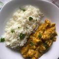 El cooksnap de Ale Machado cuando hizo Pollo al curry.