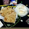 Asma Waheed's cooksnap of when they made Half fry Egg paratha and tea.
